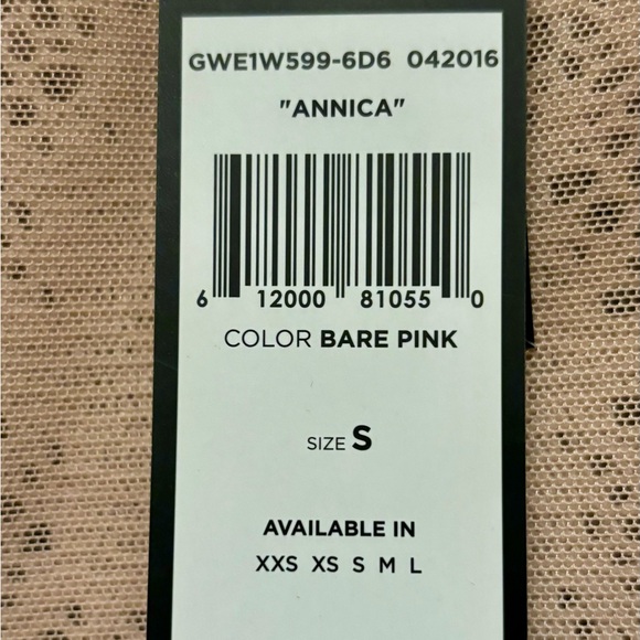 BCBGMAXAZRIA Annie top in Barr Pink NWT small - Picture 4 of 4